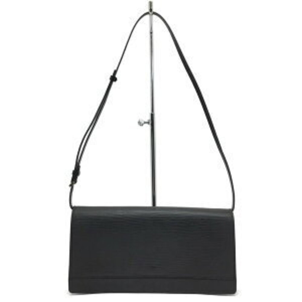 Louis Vuitton Honfleur Shoulder Clutch Bag Epi Leather Noir Black